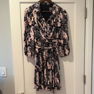 Vince Camuto paisley dress